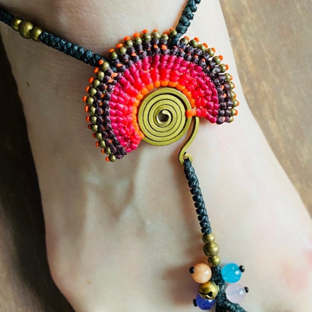 Handmade Toe / Ankle Bracelet From Thailand